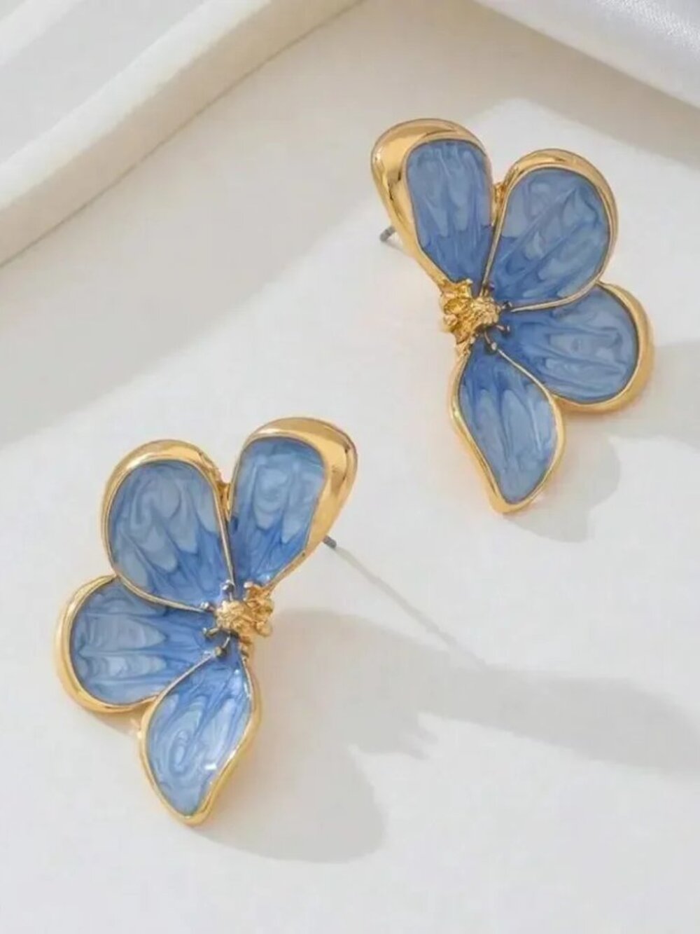 Flower statement Earrings Q41